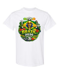 Brazil Soccer 2026 World Cup Style Unisex T-Shirt German Fan Shirt Football
