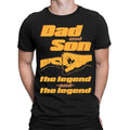 Best Dad And Son Father Day T-Shirt Caring Dad Daddy Amazing Men T-Shirt #FD