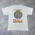 Vintage 90s Monterrey Mexico Elephant Aztec Destination Men’s Grey Tee Large