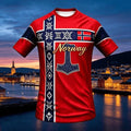 Norway T-Shirt Football Jersey 2026 World Cup NORWAY Polyester Tees