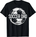 Soccer Dad Family Matching Team Player Gift Sport Lover Papa T-Shirt