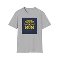 Game-Day Gold & Navy “Soccer Mom” T-Shirt