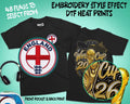 Personalised Football Cup T-shirt Custom Country Flag World Soccer Match Day Tee