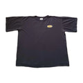 Vintage Adidas T Shirt Mens XL Black 3 Strips Logo Graphic Soccer Short Sleeve