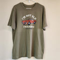 Life Is Good Men T-Shirt Iam Not Old I'm Classic Green Sz M 100% Cotton