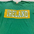 vintage 90s IRELAND WORLD CUP SPORTS T-Shirt LARGE soft soccer