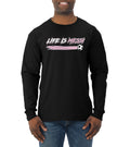 Life Is Miami Soccer GOAT Sports Men Long Sleeve Shirt