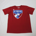 Adidas FC Dallas Shirt Adult Large Red Short Sleeve Soccer Frisco Texas