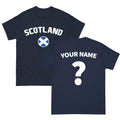 Personalised Scotland football T-Shirt,Custom Name and Number Football Tee