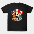 World Cup 2026 T Shirt Soccer Football Fan Graphic Tee Retro Sports Apparel
