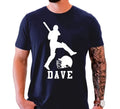Personalised Cricket Shirt Custom Name Batsman Sports Gift Birthday Tee Xmas Top