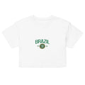 Brazil 2026 Soccer Futbol Fan Women’s crop top