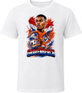 Ryan Gravenberch Netherlands Soccer Caricature 2026 World Cup T Shirt