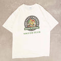 Vintage Covenant Christian Soccer Team T-Shirt XL Men's White College Sport