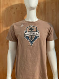 ADIDAS SEATTLE SOUNDERS FC Graphic Print Men's T-Shirt Tee Shirt L Lrg Large