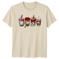 Soccer Drinks T-Shirt Soccer Mom And Fan Gift For Him And Her