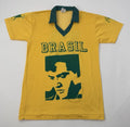 Vintage 80s Elvis Presley Brasil Fan Club Soccer Style Jersey T-Shirt RARE M
