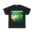 Vintage Style Art T Shirt Beautiful Golf Course Painting Love Of The Game Nature
