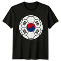 South Korea Soccer T-Shirt International Football Birthday Gift For Him And Her