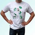 Nigeria football flag white t shirt design soccer gift   cup top tee all sizes