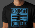 COOL CATS Away Days T-Shirt | Manchester Hooligan Moss Side Blues Guvnors