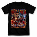 Mohamed Salah Soccer Graphic T Shirt Vintage Style Futbol Fan Tee