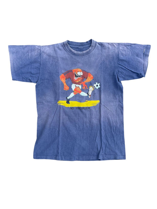 1980’s Vintage Rare Ed “big daddy “ Roth Soccer No Problem Oldies t-shirts Tee