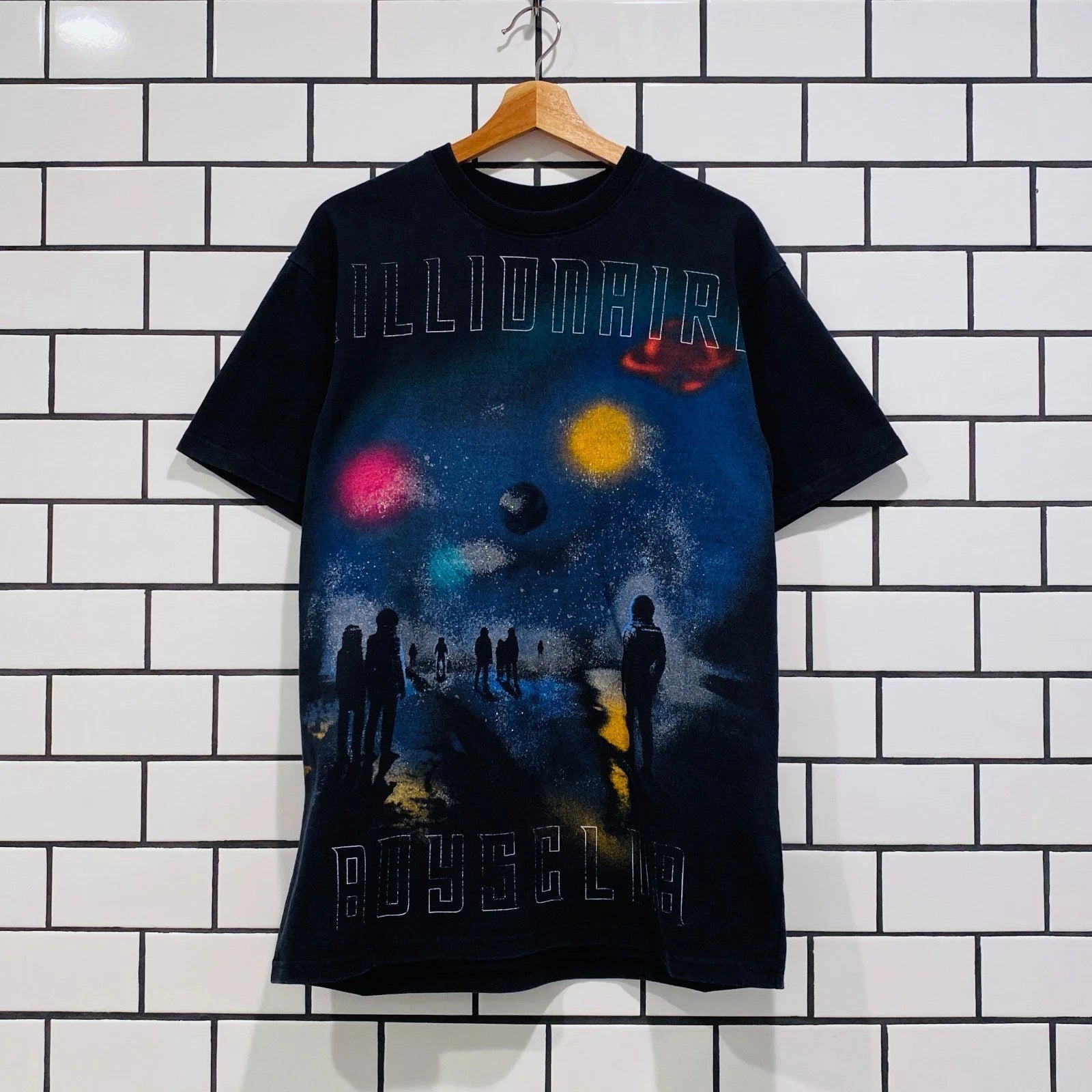 BILLIONAIRE BOYS CLUB BBC MIST SS KNIT BLACK OVERSIZED