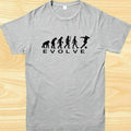 Evolution T-shirt Football Evaluation Footballer Soccer Sports T shirt Tee Top