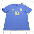 Argentina Shirt Mens Small Blue Soccer Football National Team Messi 10 Adidas