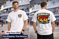 Germany Soccer T-Shirt World Cup 2026 Fan Tee Front & Back Print Graphic Shirt
