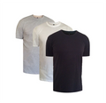 3 pack of Plain Crew Neck cotton T shirts
