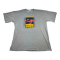 Vintage Adidas Atlanta Lightning Challenge Soccer T-Shirt Men's Large Gray VTG