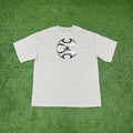 Vintage 2006 Adidas Classic Y2K Soccer Back Graphic Grey T-Shirt Men's XL 25x32