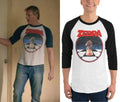Cobra Kai Johnny Lawrence Zebra Unisex 3/4 sleeve raglan shirt