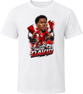 Jonathan David, Canada Caricature Soccer 2026 T Shirt