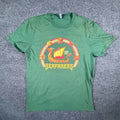 The Concert Tee T-Shirt Mens Large Green Seafarers Graphic Cotton Everyday Wear