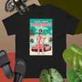 Messi Miami Vacation T-Shirt: Tropical Vibes, Soccer, and Sun - Unisex tee