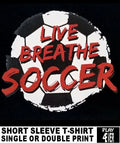 SOCCER FOOTBALL PIGSKIN GAME SPORTS GRIDIRON RUGBY PLAYER TEAM T-SHIRT WS239