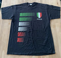 Italy Flag Crest Graphic Shirt Size XL ITALIA Soccer Football Streetwear Style