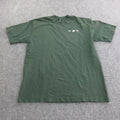 AP Shirt Mens Medium Green Discipline Education Intention Graphic Made in USA