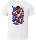 Tim Weah United States Soccer Caricature 2026 World Cup T Shirt