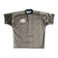 Vintage 90s Umbro Pro Training Shirt Men’s XL Green 3-Button Henley Football Top
