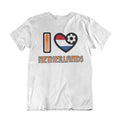 I LOVE NETHERLANDS Football T-Shirt 2026, Adults Kids Or Baby, World Cup Holland