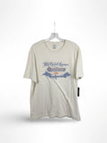 New Polo Ralph Lauren Sporting Goods Short Sleeve Soft Cotton Tee Sz M Cream