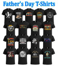 Father's Day Funny Men's T-Shirt Collection Graphic Tee Dad Jokes Gag Gift Party