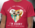 Funny Fantasy Football Shirt Fantasy Football Punishment Furries Tee