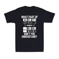 Funny Truck Driver Gift 18 Speed What Don't You Understand Vintage Men's T-Shirt