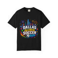 Dallas Global Soccer 2026 T-shirt | City Skyline Soccer Design