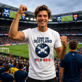 Scotland Football Supporter T Shirt Come On Scotland Soccer Ball Gift